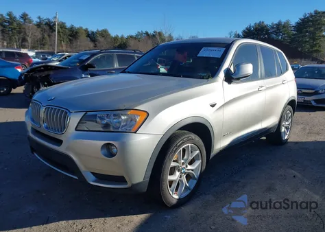 2013 BMW X3 xDrive28I from USA, damaged, VIN 5UXWX9C53D0A31218